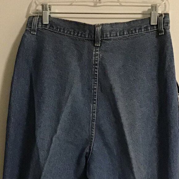 VINTAGE 19th Avenue High Waisted Pleated Front Jeans Size 12 - Picture 9 of 11